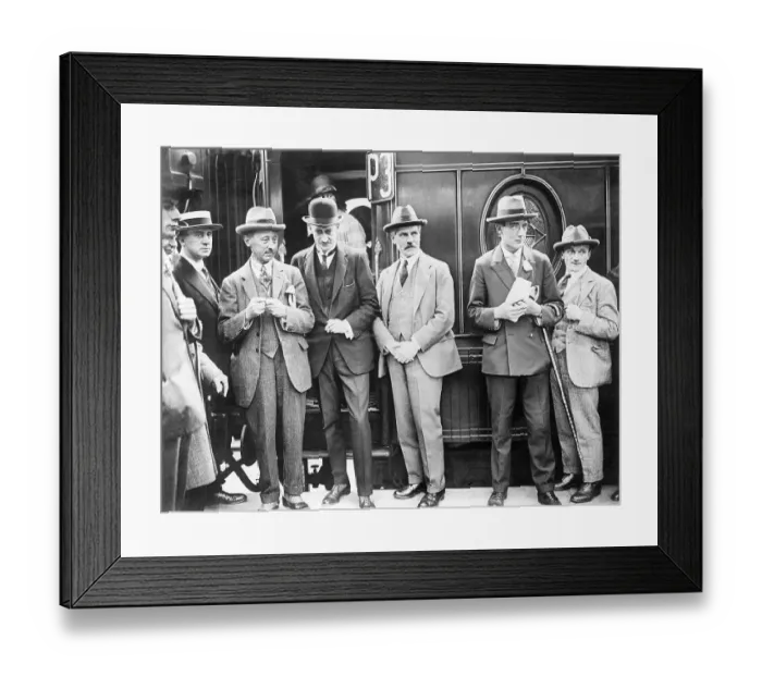 Framed Print : British Delegates to League of Nations Framed Print : British Delegates to League of Nations