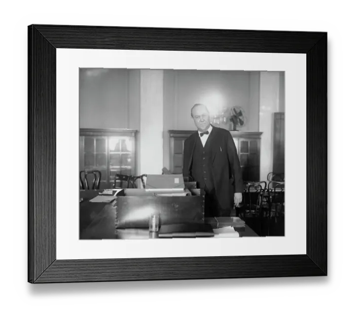 Framed Print : Gaston B. Means