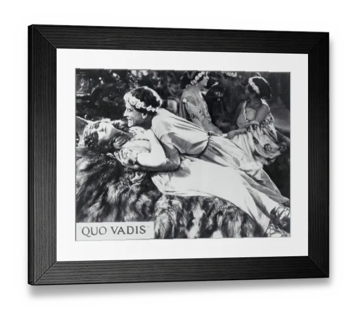 Framed Print : Movie Still Scene from Quo Vadis Framed Print : Movie Still Scene from Quo Vadis
