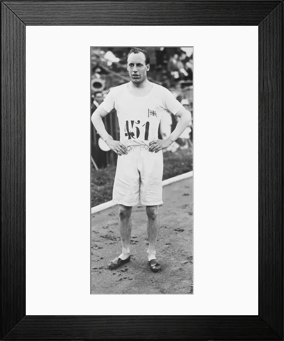 Framed Print : 1924 Olympic 400-Meter Winner Eric Leddell Framed Print : 1924 Olympic 400-Meter Winner Eric Leddell