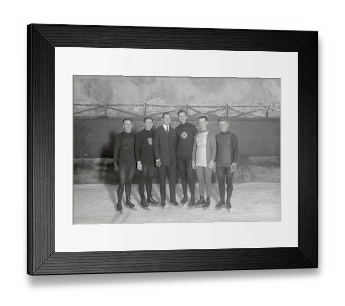 Framed Print : Speed Skaters Chosen to Compete in Paris Olympics Framed Print : Speed Skaters Chosen to Compete in Paris Olympics