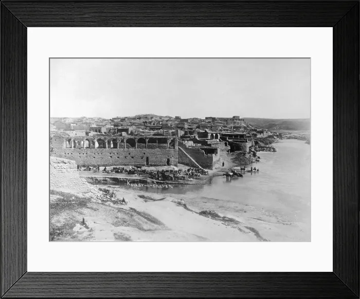 Framed Print : Prospective Persian Oil Fields Being Examined Framed Print : Prospective Persian Oil Fields Being Examined