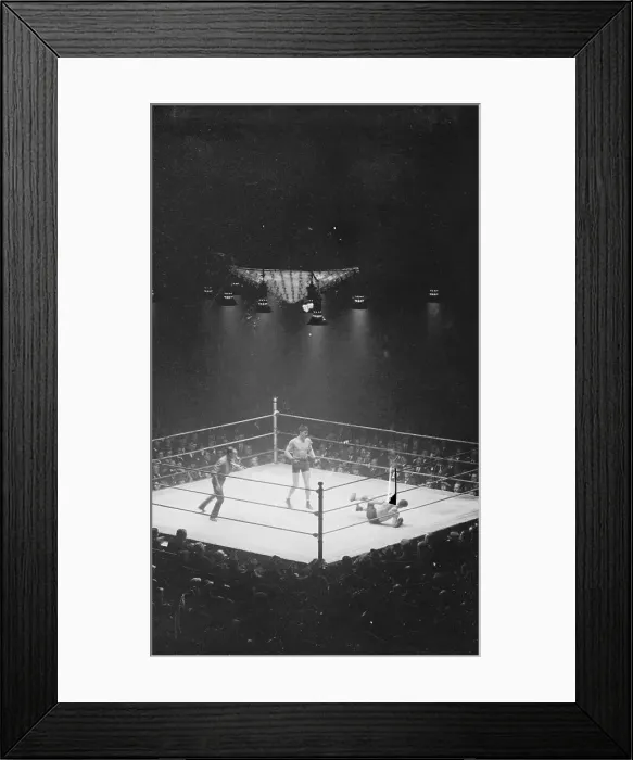 Framed Print : Boxing Match Framed Print : Boxing Match