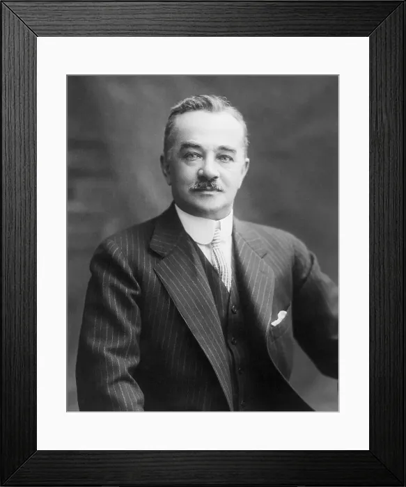 Framed Print : Portrait of Milton S. Hershey the Chocolate King Framed Print : Portrait of Milton S. Hershey the Chocolate King