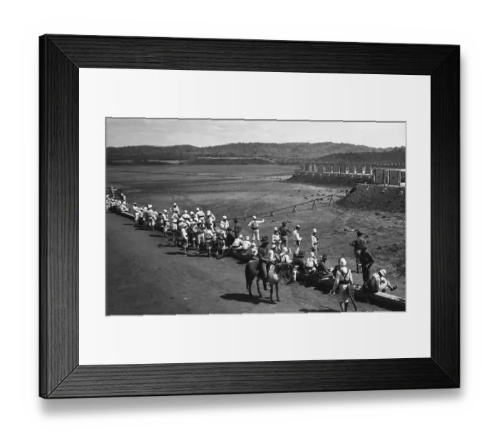 Framed Print : U.S. Troops at Target Practice in Cuba Framed Print : U.S. Troops at Target Practice in Cuba
