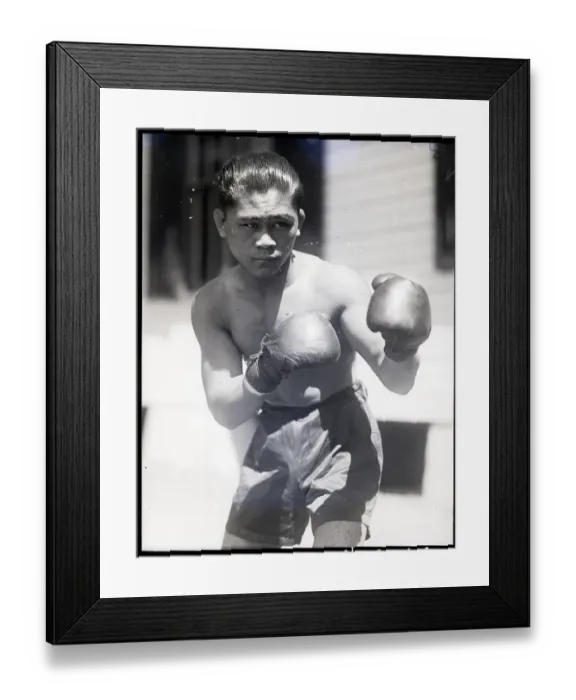 Framed Print : Pancho Villa In Fighting Pose Framed Print : Pancho Villa In Fighting Pose