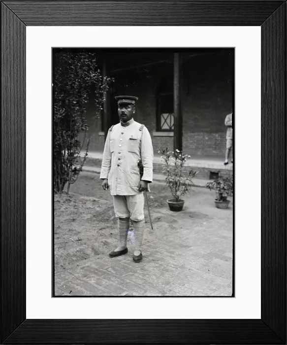 Framed Print : General Feng Yu-Hsiang, Chirstian Soldie Framed Print : General Feng Yu-Hsiang, Chirstian Soldie