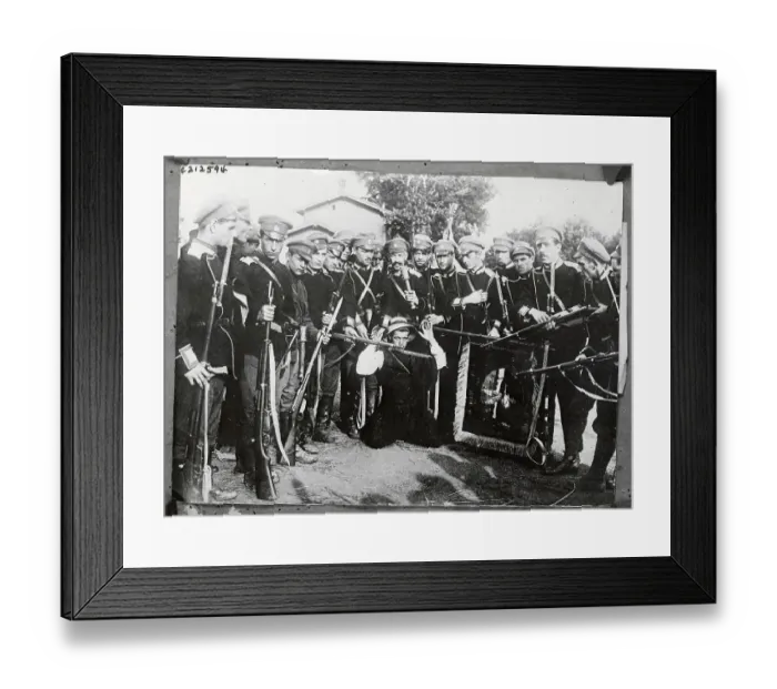 Framed Print : Revolutionary Troops Capturing Stamboulisky Flag Framed Print : Revolutionary Troops Capturing Stamboulisky Flag