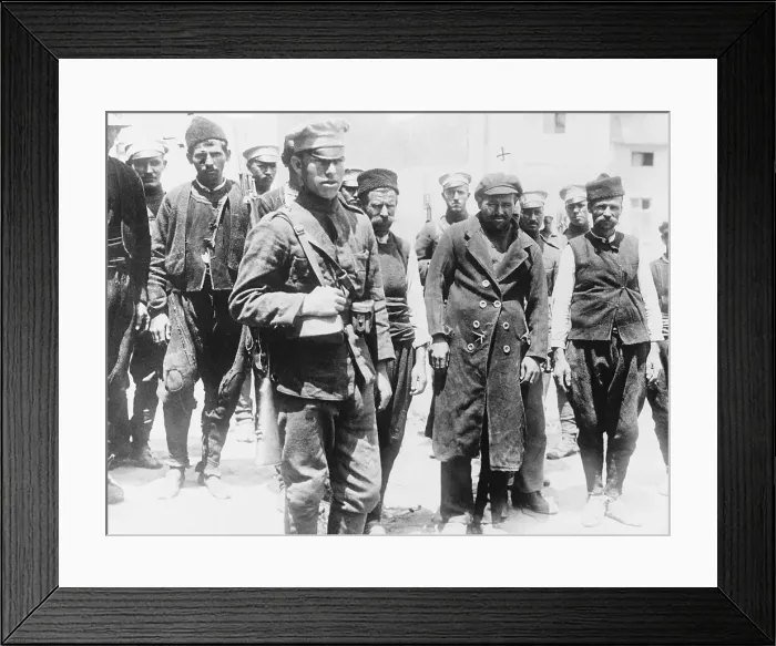 Framed Print : Peasant Leader and Followers of Stamboulisky Government Framed Print : Peasant Leader and Followers of Stamboulisky Government