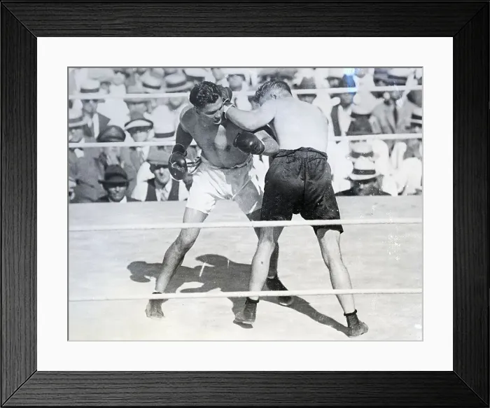 Framed Print : Gibbons vs. Depmsey