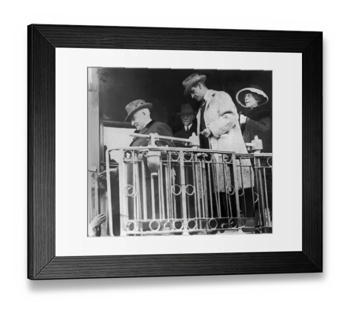 Framed Print : Last Picture Taken of President Harding Framed Print : Last Picture Taken of President Harding