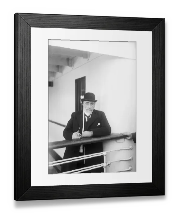 Framed Print : Joseph Conrad on Ship Framed Print : Joseph Conrad on Ship
