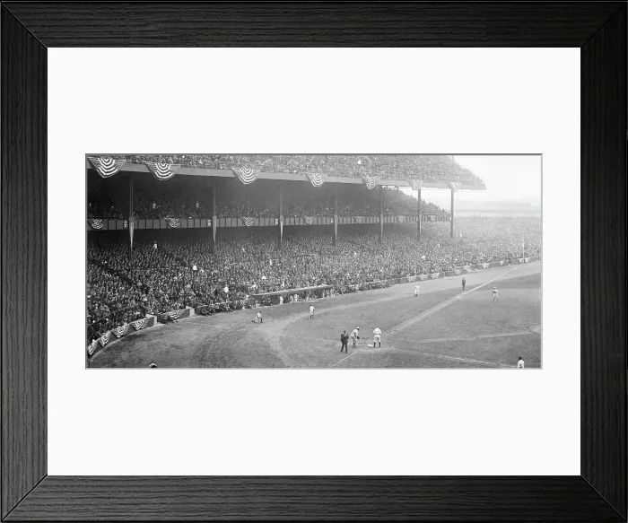 Framed Print : Packed Grandstands in Yankee Stadium Framed Print : Packed Grandstands in Yankee Stadium