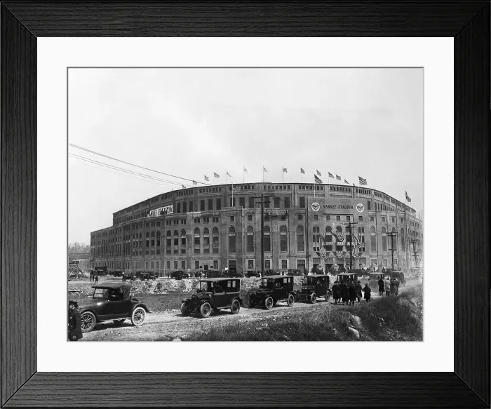 Framed Print : Yankee Stadium Opening Day