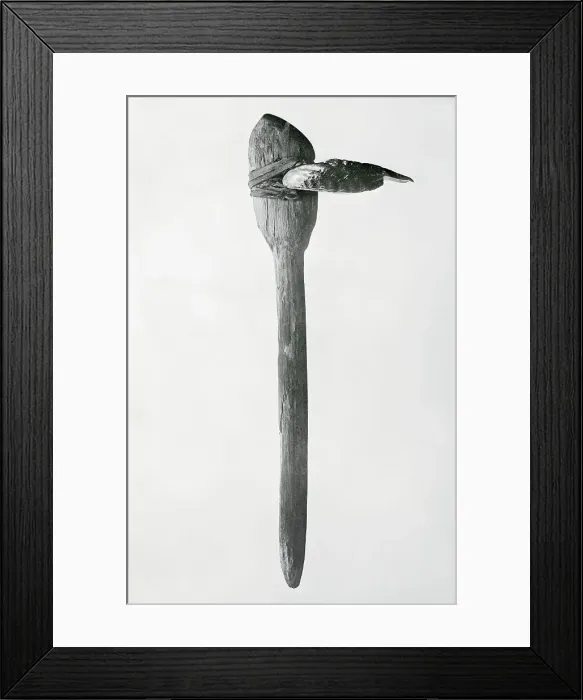 Framed Print : American Prehistoric Hoe Framed Print : American Prehistoric Hoe