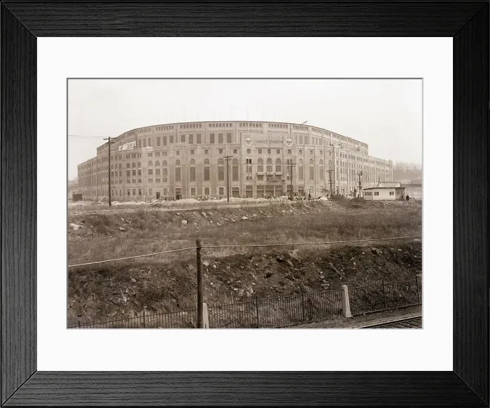 Framed Print : Construction of Yankee Stadium Framed Print : Construction of Yankee Stadium