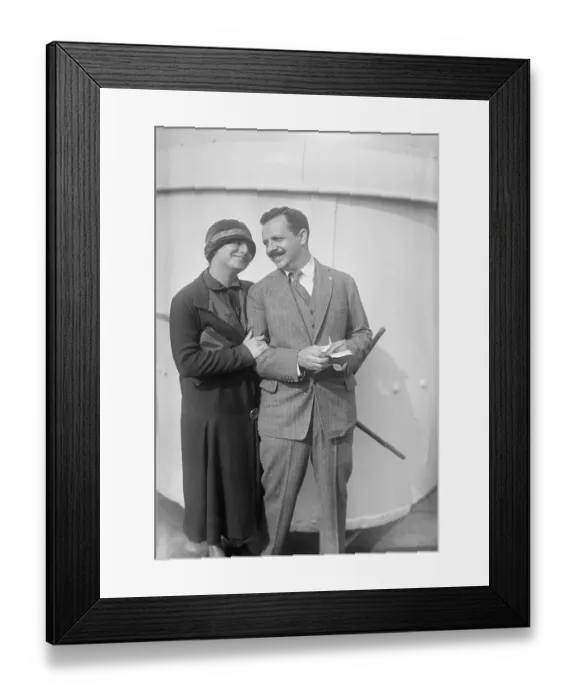 Framed Print : First Woman Traveling on Maiden Name Passport Framed Print : First Woman Traveling on Maiden Name Passport