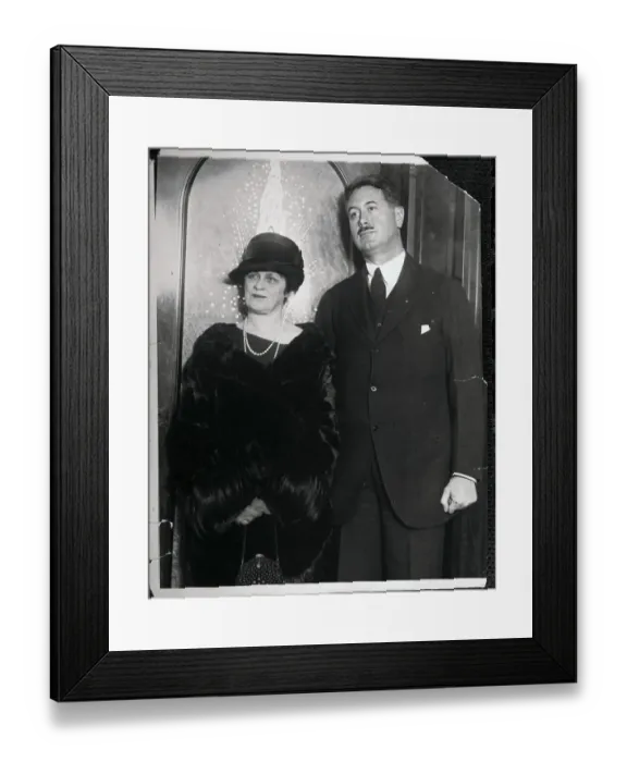 Framed Print : Mr. and Mrs. Robert McCormick Framed Print : Mr. and Mrs. Robert McCormick