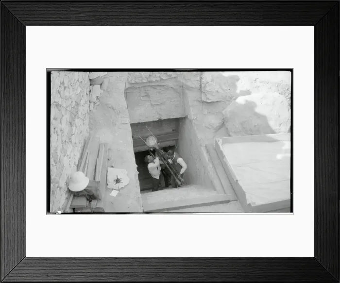 Framed Print : Men Carrying Sacred Cow from Tutankhamun's Tomb Framed Print : Men Carrying Sacred Cow from Tutankhamun's Tomb