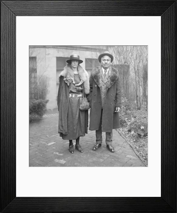 Framed Print : World'S Richest Indian And White Wife Framed Print : World'S Richest Indian And White Wife