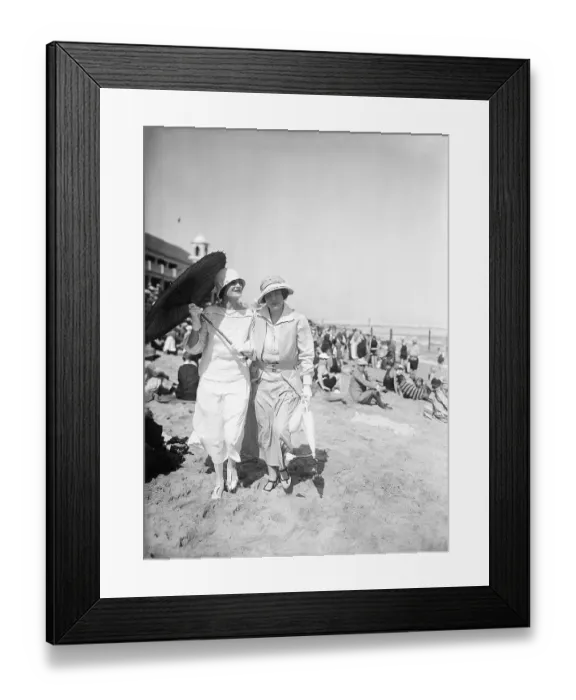 Framed Print : Mrs. E. Clarence Jones and Mrs. E. F. Hutton Framed Print : Mrs. E. Clarence Jones and Mrs. E. F. Hutton