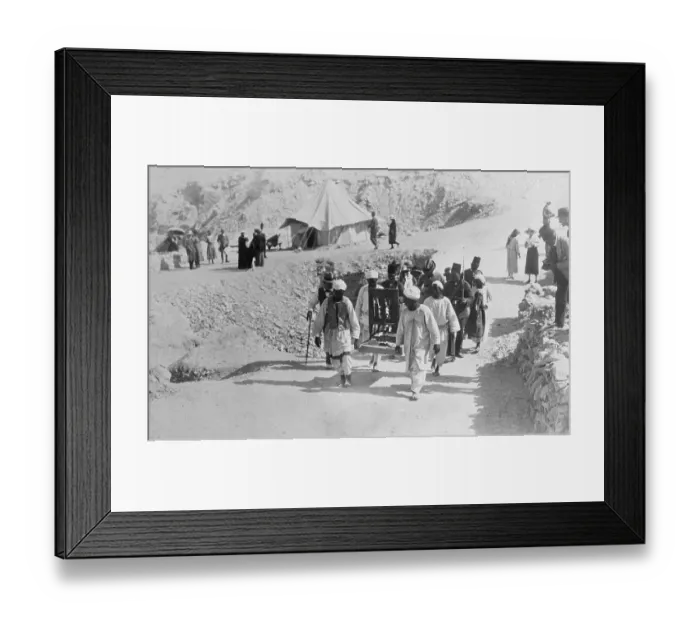 Framed Print : Soldiers Guarding Egyptian Treasure Site Framed Print : Soldiers Guarding Egyptian Treasure Site