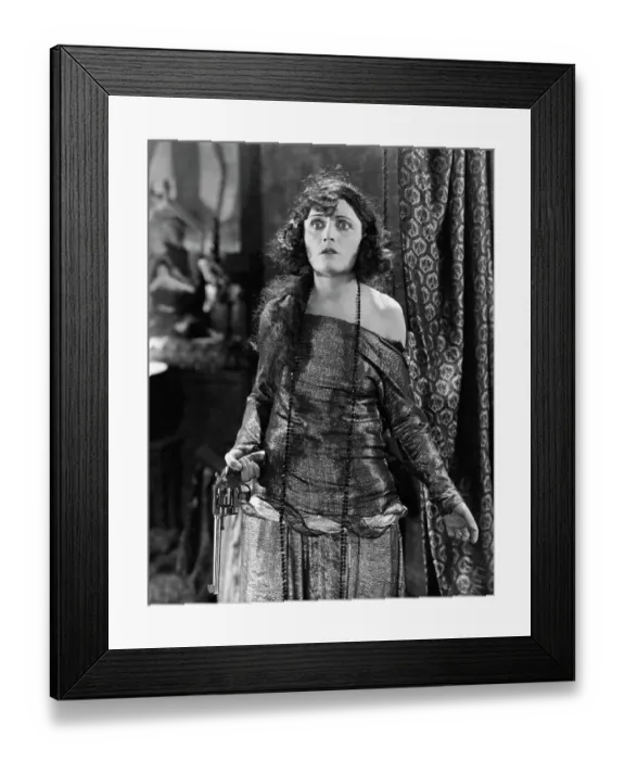 Framed Print : Pola Negri in Silent Movie The Cheat Framed Print : Pola Negri in Silent Movie The Cheat