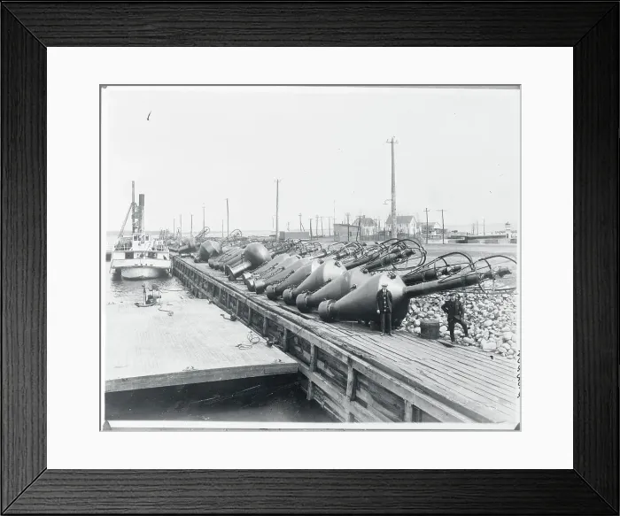 Framed Print : Assembly of Gas Buoys Framed Print : Assembly of Gas Buoys