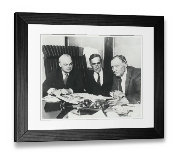 Framed Print : Dudley Field Malone with Clarence Darrow Framed Print : Dudley Field Malone with Clarence Darrow