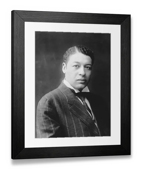 Framed Print : Portrait of Vaudeville Actor Bert Williams Framed Print : Portrait of Vaudeville Actor Bert Williams