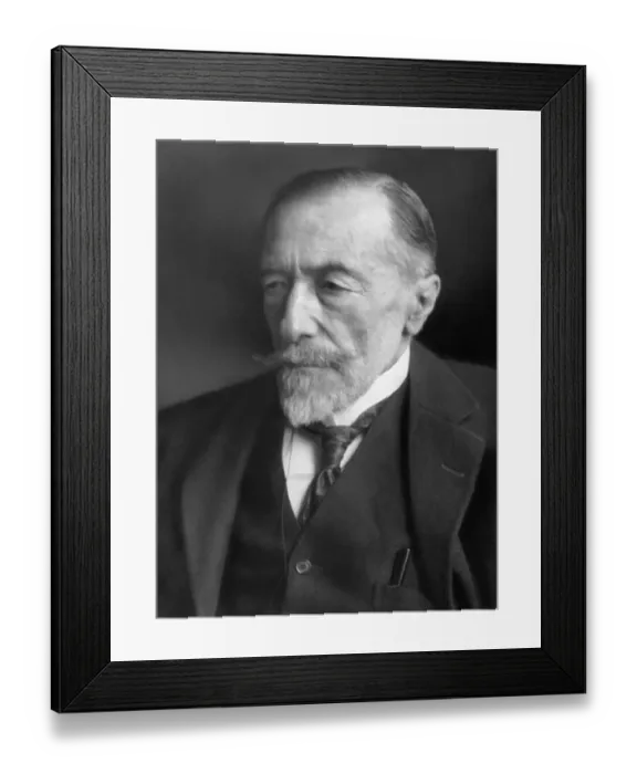 Framed Print : Portrait of Joseph Conrad Framed Print : Portrait of Joseph Conrad