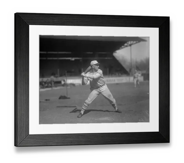 Framed Print : Frankie Frisch Batting Framed Print : Frankie Frisch Batting