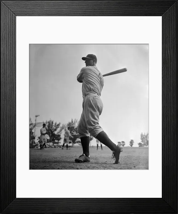 Framed Print : Lou Gehrig Batting Framed Print : Lou Gehrig Batting