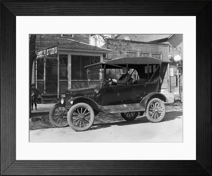 Framed Print : Model T Ford When It Was New Framed Print : Model T Ford When It Was New