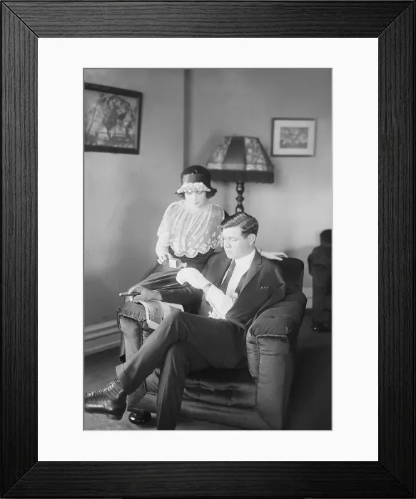 Framed Print : Babe Ruth With Injured Arm Seated Framed Print : Babe Ruth With Injured Arm Seated