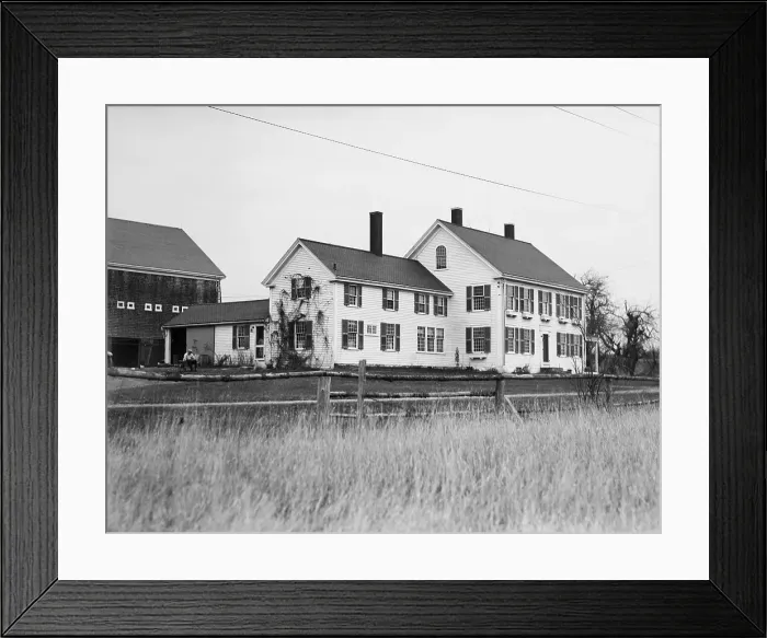 Framed Print : Babe Ruth's Farmhouse Framed Print : Babe Ruth's Farmhouse