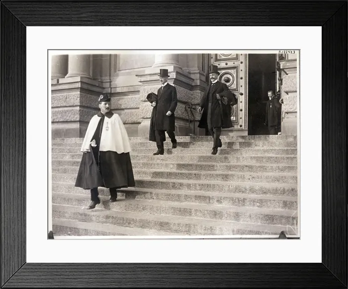 Framed Print : President Haab of Switzerland Framed Print : President Haab of Switzerland