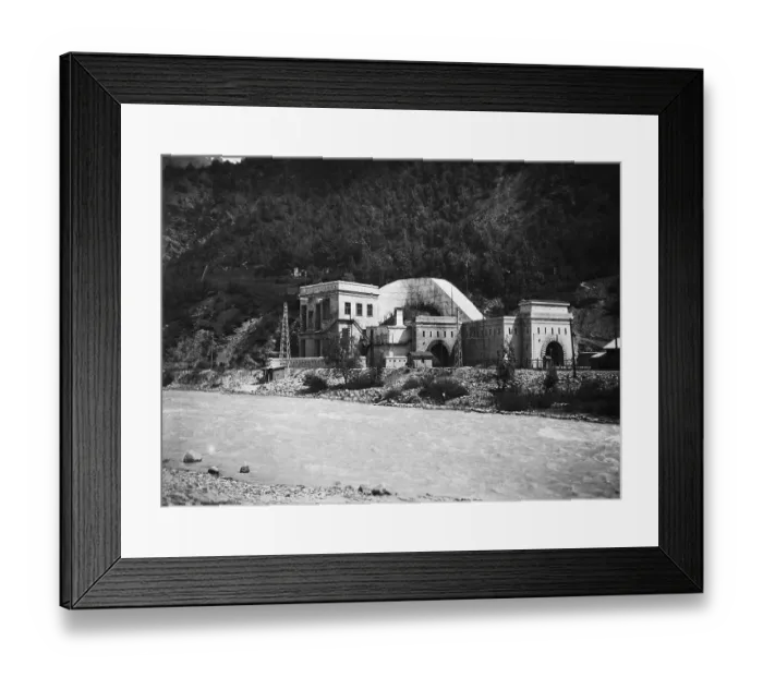 Framed Print : Entrance To The Simplon Tunnel In Brieg Framed Print : Entrance To The Simplon Tunnel In Brieg