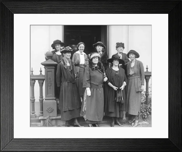 Framed Print : National Women's Party Leaders