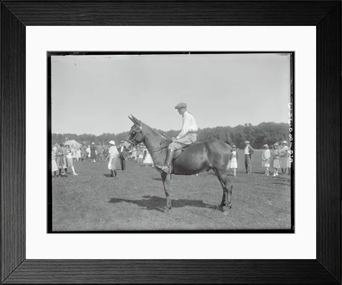Framed Print : Man on a Mule Framed Print : Man on a Mule