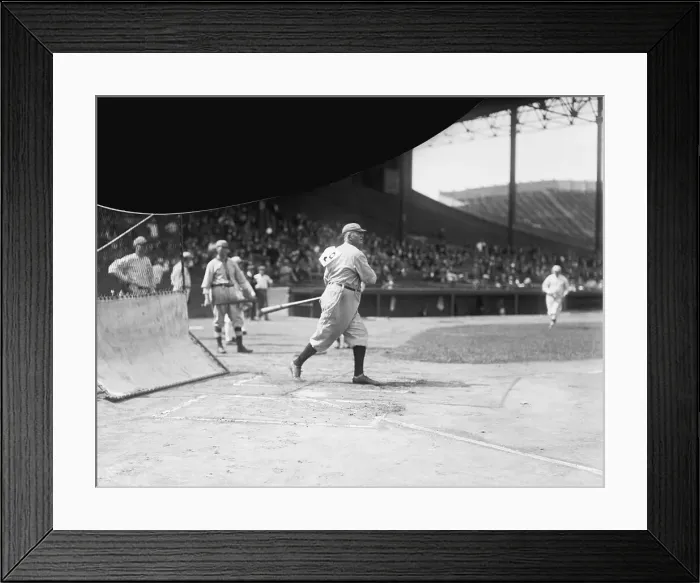 Framed Print : Older Cy Young In Post-Swing Position Framed Print : Older Cy Young In Post-Swing Position