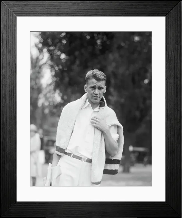 Framed Print : Tennis Player Vincent Richards Posing Framed Print : Tennis Player Vincent Richards Posing