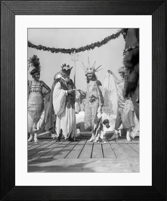 Framed Print : Beauty Pageant Winner and Mythological Accomplice Framed Print : Beauty Pageant Winner and Mythological Accomplice