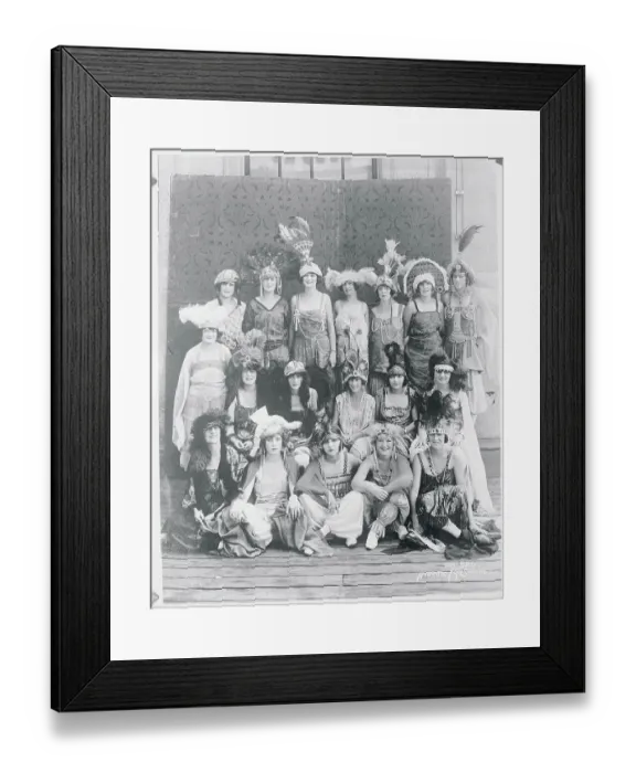 Framed Print : Beauty Queens of 1922 Framed Print : Beauty Queens of 1922