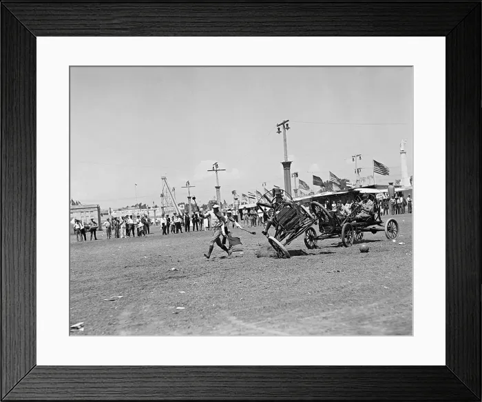 Framed Print : Auto Polo Match Framed Print : Auto Polo Match