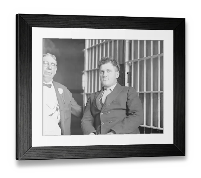 Framed Print : David Lightner in Jail Framed Print : David Lightner in Jail