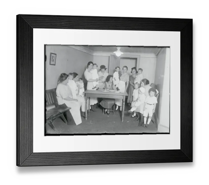 Framed Print : Mothers and Children