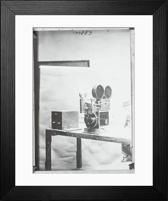Framed Print : Early Picture and Sound Recorder Framed Print : Early Picture and Sound Recorder