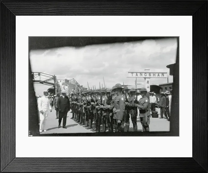 Framed Print : Secretary of War Reviewing Soldiers Framed Print : Secretary of War Reviewing Soldiers