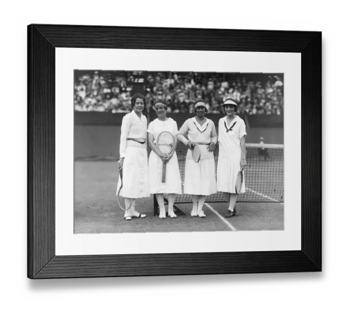 Framed Print : Women Tennis Players Framed Print : Women Tennis Players